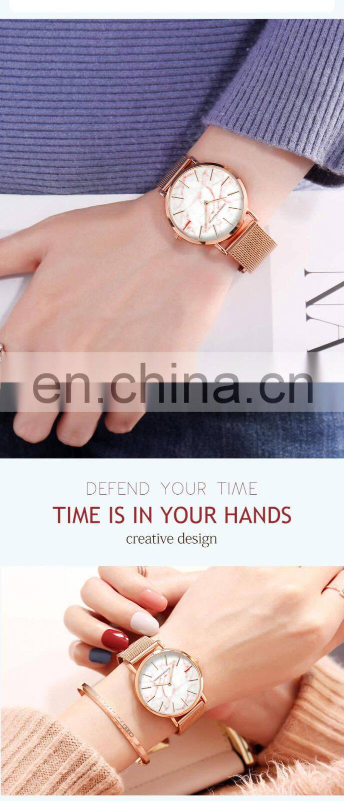 HANNAH MARTIN ST36 Women Quartz Watch Japanese Movement Fashion Design Ladies Wrist Watches