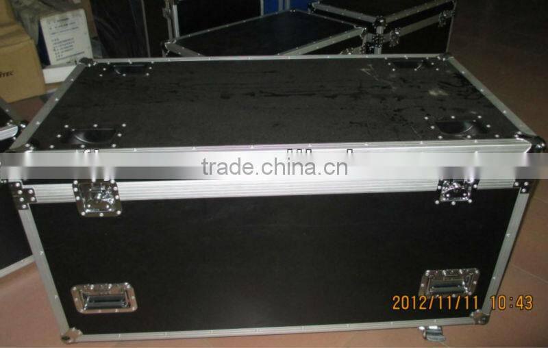 For beauty makeup cosmetic storage! Stylish & big storage aluminum trolley case