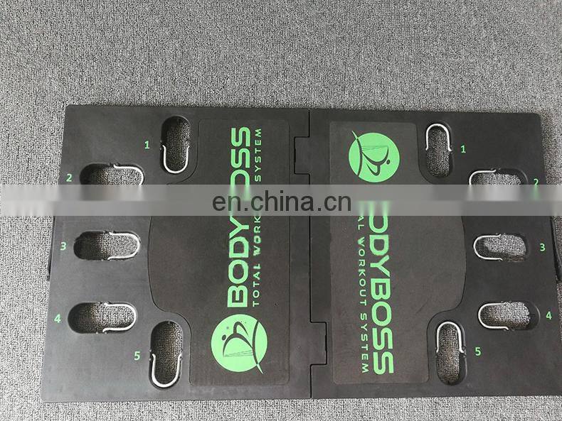 Fitness Folded Portable Home Gym Equipment Workout Package Resistance Bands Board Sport Workout Board Trainer