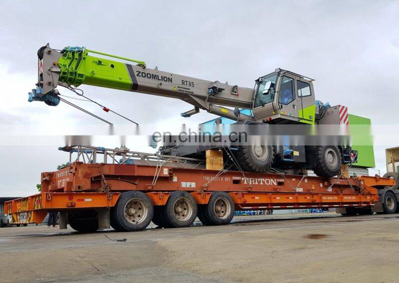 Mobile 85 Ton Zoomlion Rough Terrain Crane Zrt850