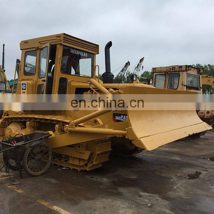 Japan Caterpillar D6D bulldozer for sale ,Cheap Jused D6D dozers in Shanghai