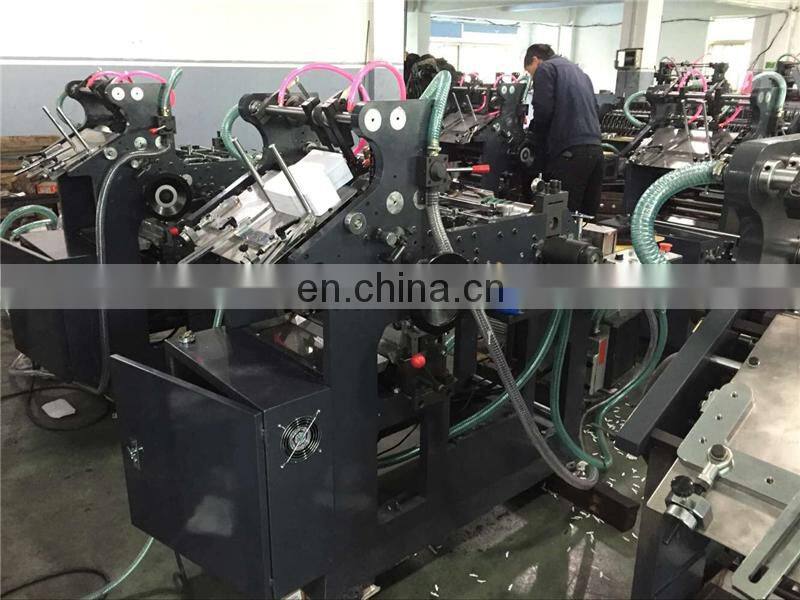 ZF250S Automatic europe Russia Ukraine romania seed paper bag folding and gluing machine with euro hanging hole