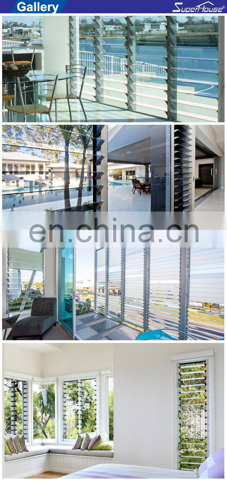 Superhouse Economical exterior aluminium louver swing out door