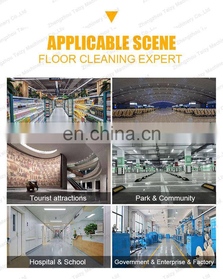 Floor Scrubber New Developed Ride-On Road Street Sweeper Machine