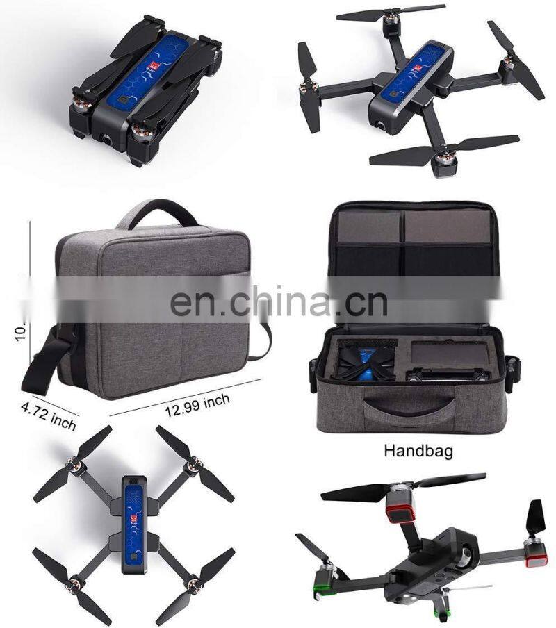 MJX Bugs B4W GPS Brushless Foldable RC Drone with high quality carry case +3pcs batteries (2pcs extra ) drone kit gift toy