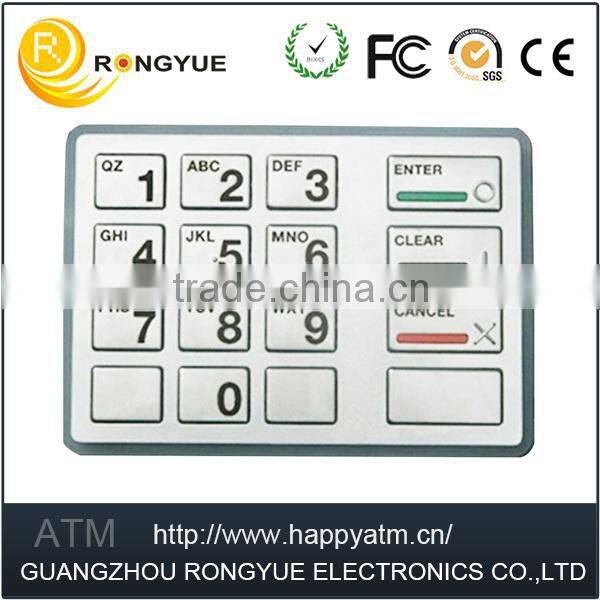 atm machine metal parts EPP5 49-216686-000A 49216680717A skimming keypad led numeric keypad