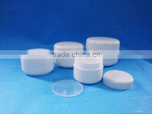 50g plastic cosmetic jar with screw cap