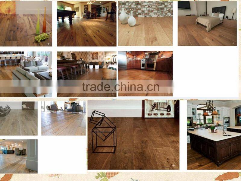 white lacquered oak engineered wood flooring
