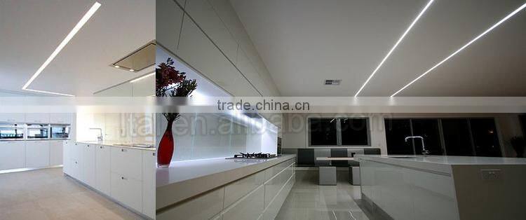 Quality Assured china aluminium profile led strip channel aluminium profile led with opal transparent diffuser cover