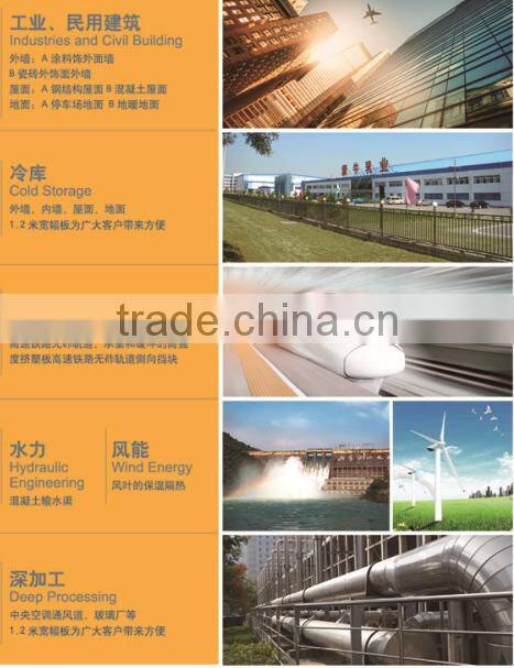 SUPERHOT 2" thick polystyrene insulation board