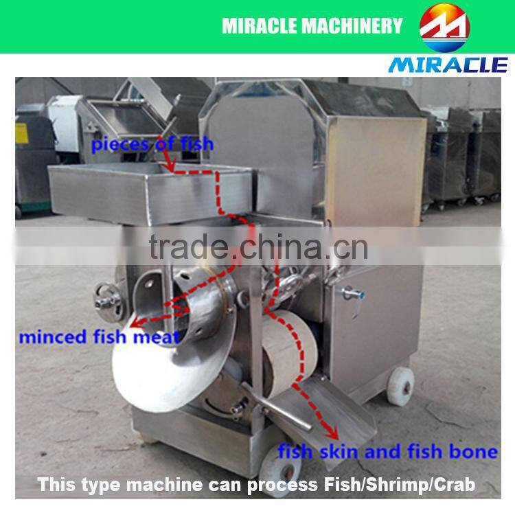 Low price!!! Full stainless steel whole fish deboner machine