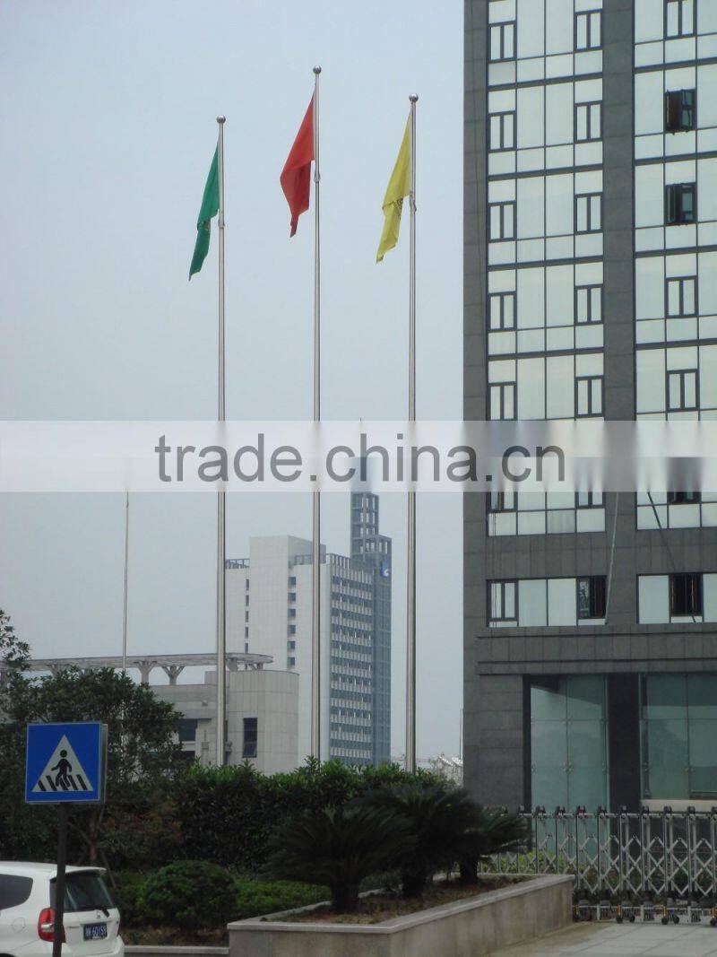 2016 New Stainless Steel Flagpole Modern Metal