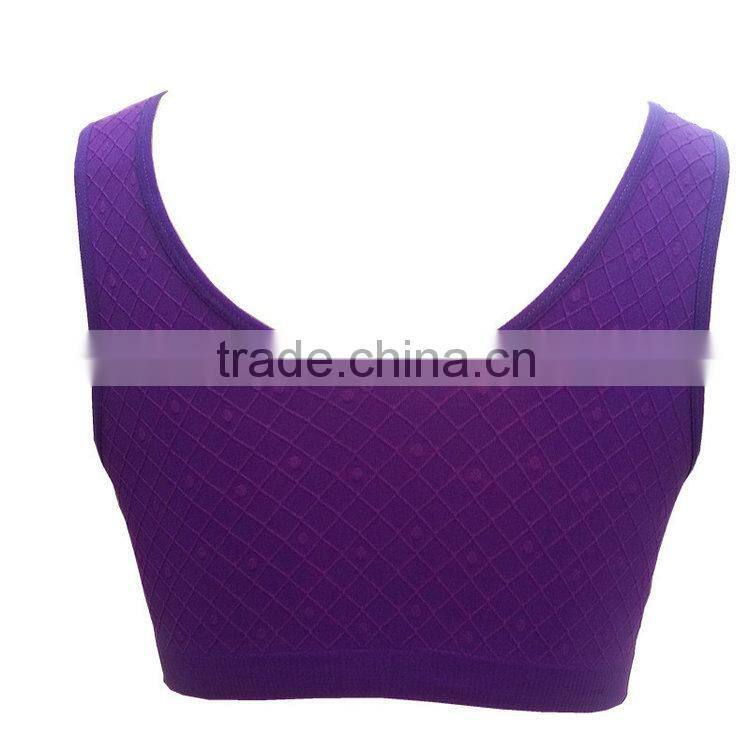 0.92USD M-XXXL Sports Bra For High Quality Big Size Push Up Cotton Sports Bras/Underwear (gdydwx003)