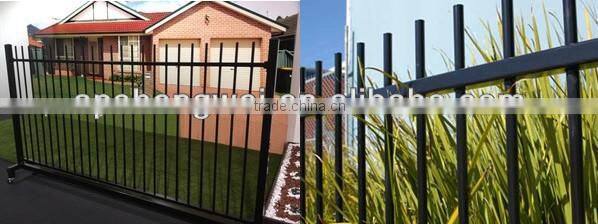 Hot dip galvanized 1.8m(H) metal fence panel