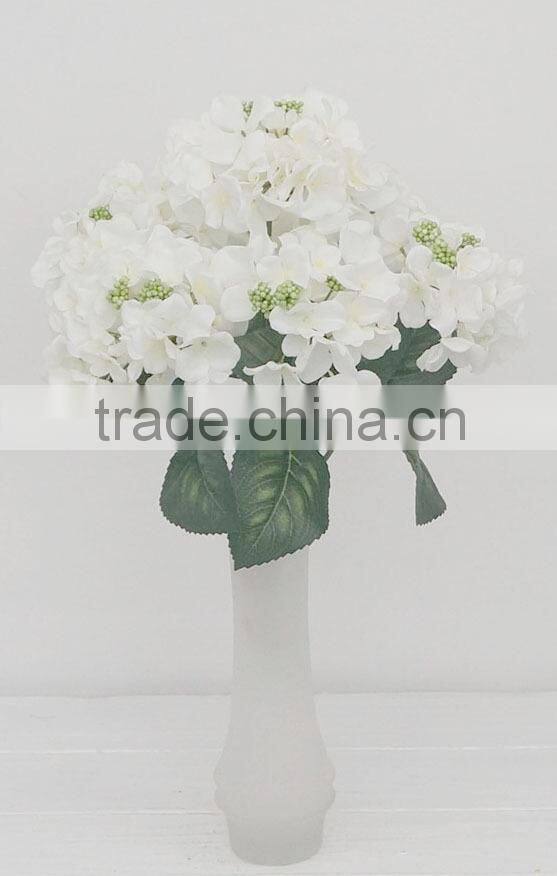 2014 Best selling Bouquet artificial hydrangea flower