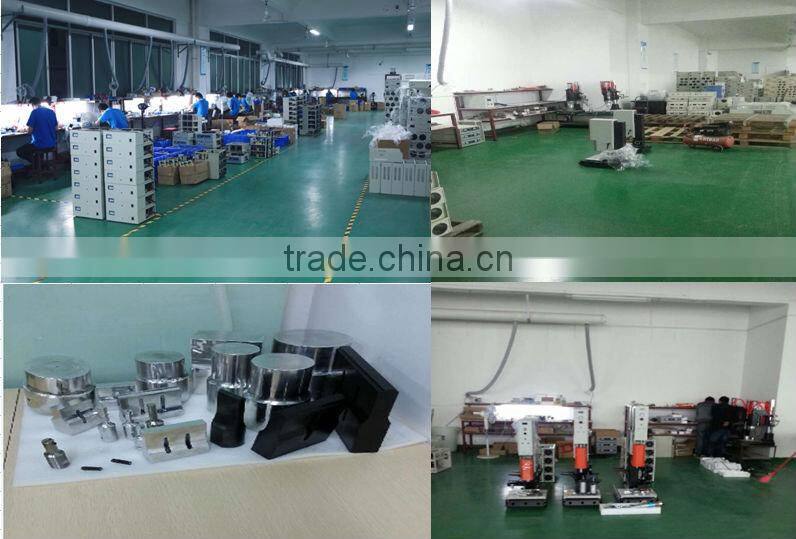 20Khz ultrasonic welding cutting machine for sealing sewing nonwoven fabrics plastic pvc polyethylene with horn head