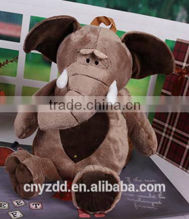 plush stuffed toy dog bag/animals plush bags