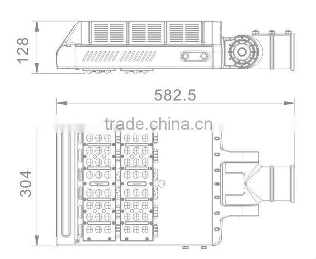 2015 New products on china market street light led with High Safety Coefficient