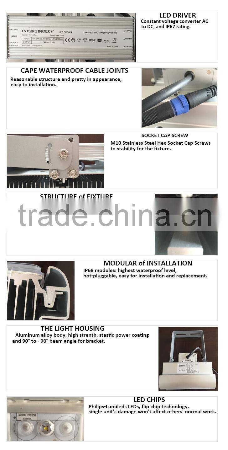 New modular design high light efficiency led workshop lamp