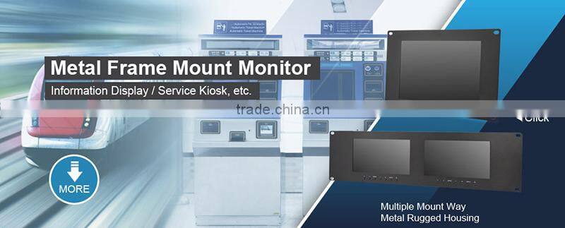 10 inch touch screen display , 800x600 multi touch open frame car lcd monitor