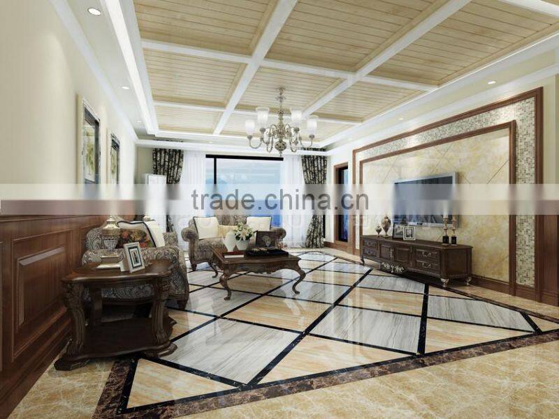 popular sale mosaic polished pink marble tile for living room