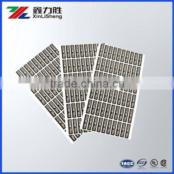 Removable pvc sticker packaging, static cling sticker for sunglasses