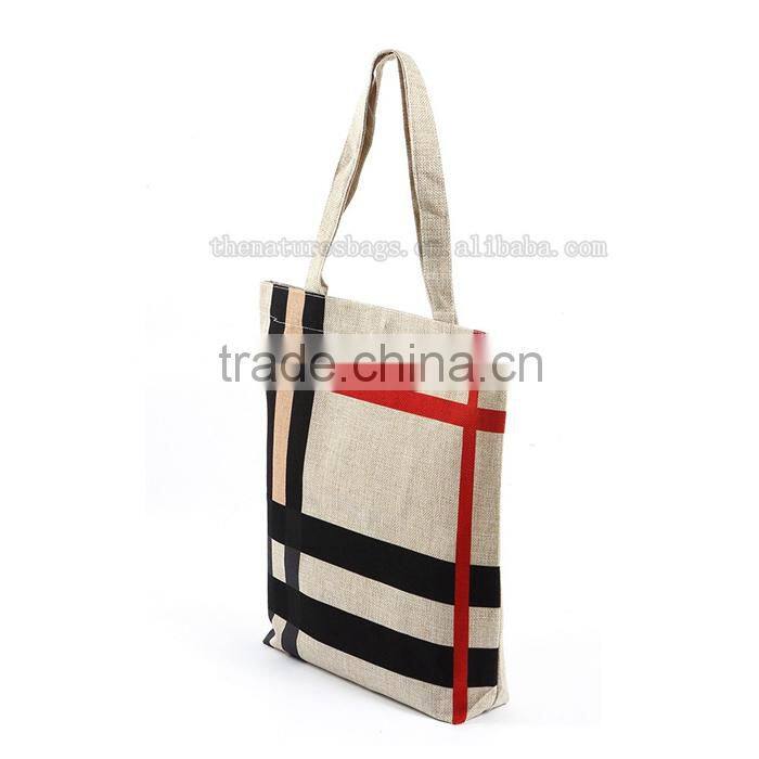Opening Sale Customized Oem Shopping Jute Packing Packaging Bag Fabric