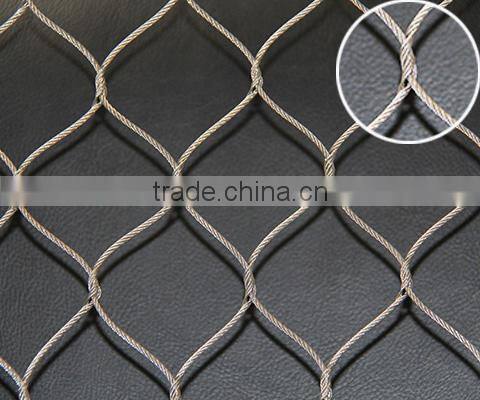 Spiral rope net slope protection wire mesh for hydropower station
