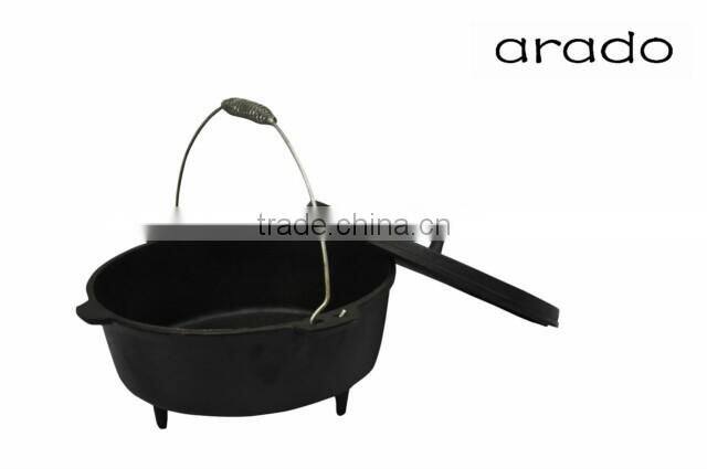 Cast Iron Cookware Three-legged Dutch Oven /Pots