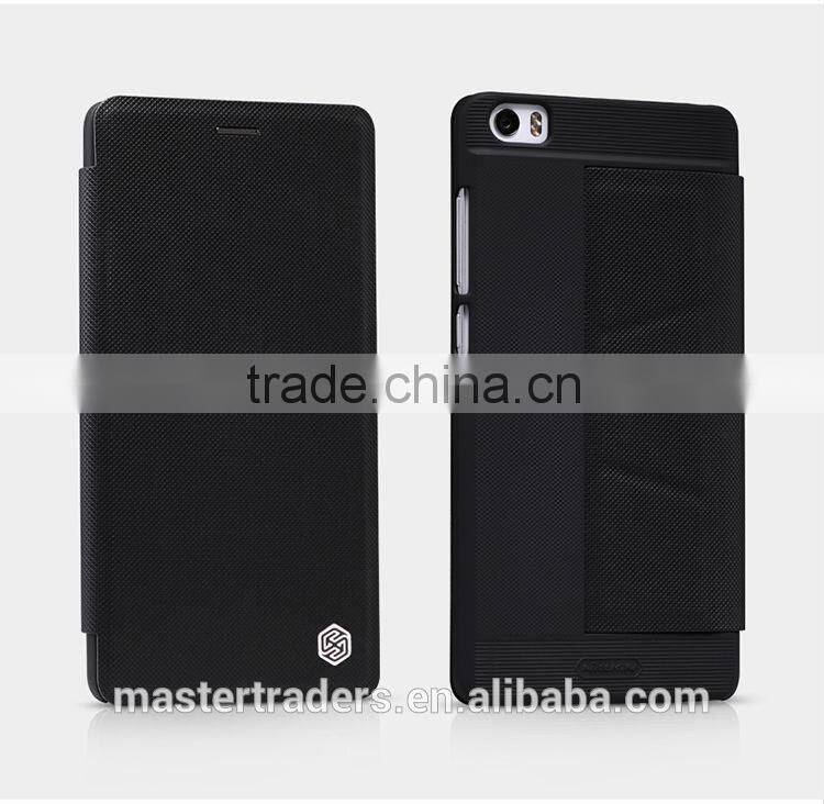 Original NILLKIN Ming Series Stand Holder Flip Wallet PU Leather Case With Card Slot For Xiaomi Note MT-3362