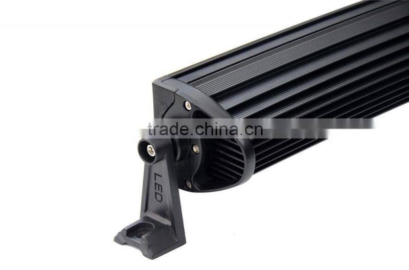 180w double row cree led driving light bar curved