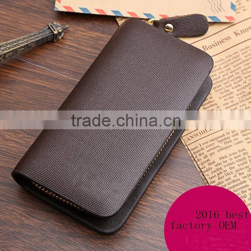 2016 best seller leather car key holder wallet