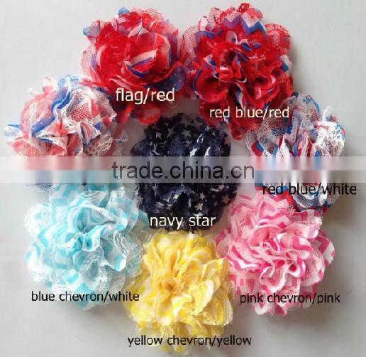 Baby Soft Lace Headband Elastic 3/4 Lace Ruffle Frilly Elastic Trims