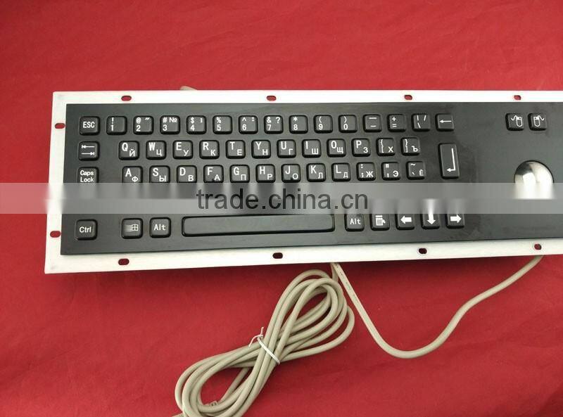 Hot sale russian language metal keyboard
