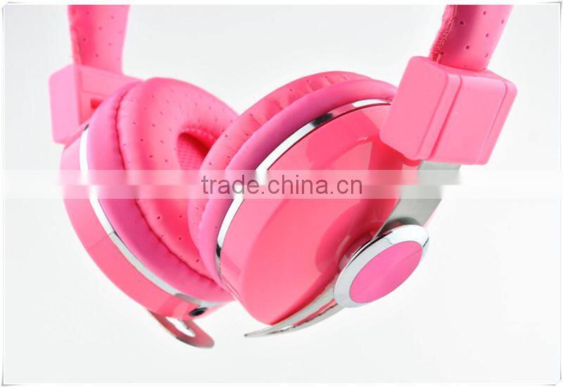 Hot new products Colorful wire 40mm headphone speaker with microphone
