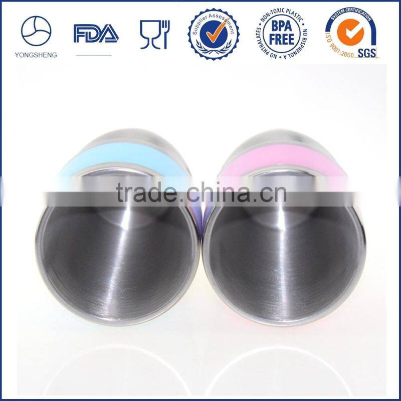 16oz double wall stainless steel mug with stainless steel lids YongKang maunfactory BPA