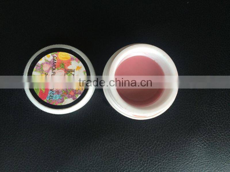 Soak off long last 1kg builder clear UV gel with factory price support free samples