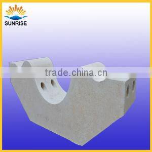 Supply Block Sillimanite Front Arch for Glass Launder