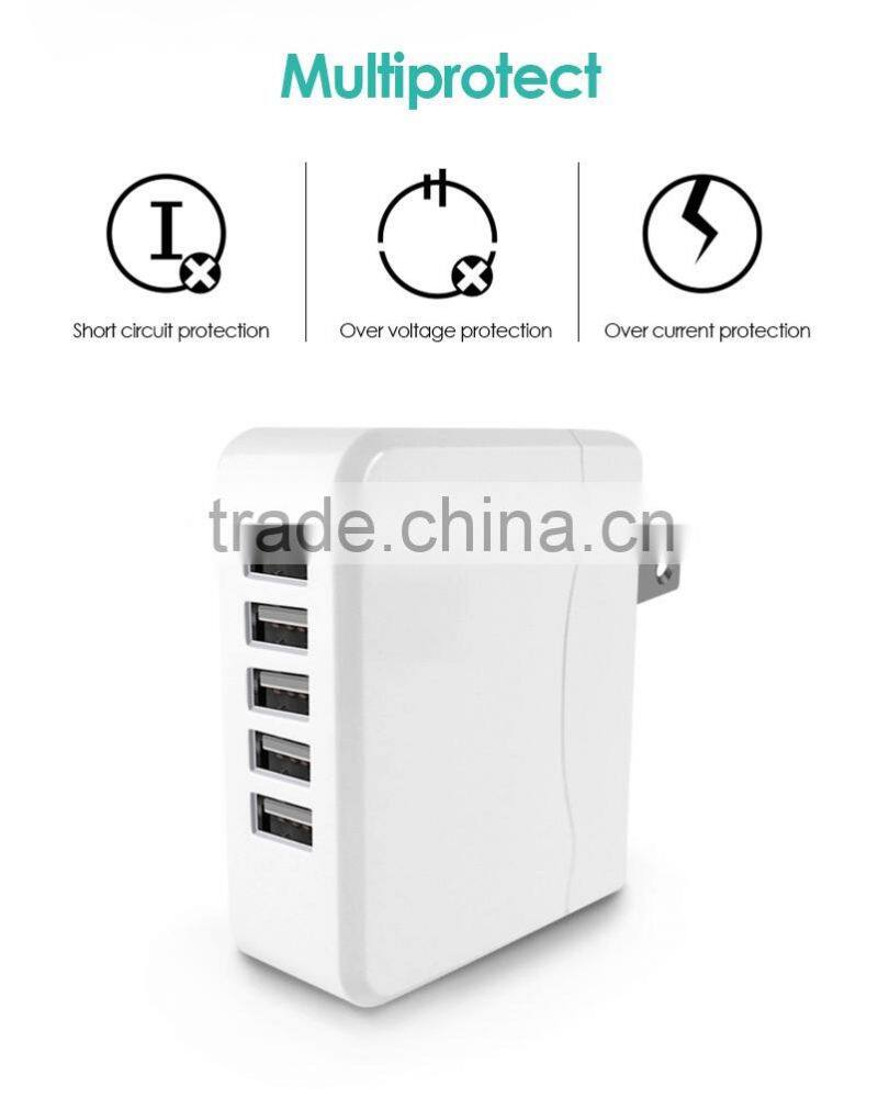 universal travel adapter with usb charger 5v 6.8A for iphone/for ipad