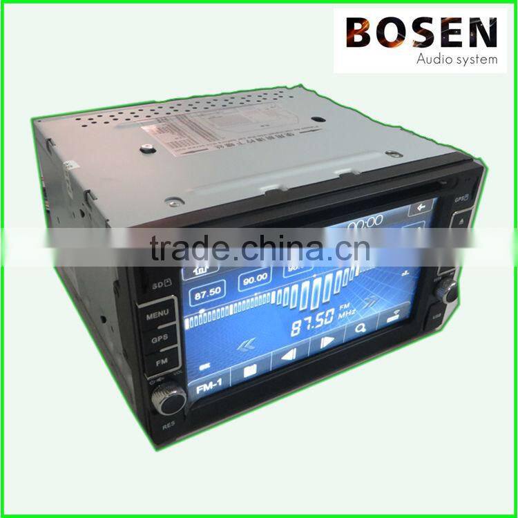 2din car dvd player with GPS TV touch screen
