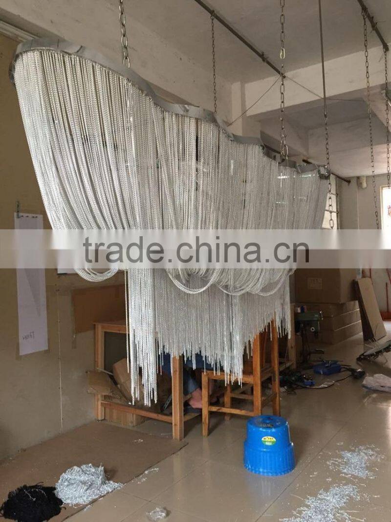 Modern chain chandelier