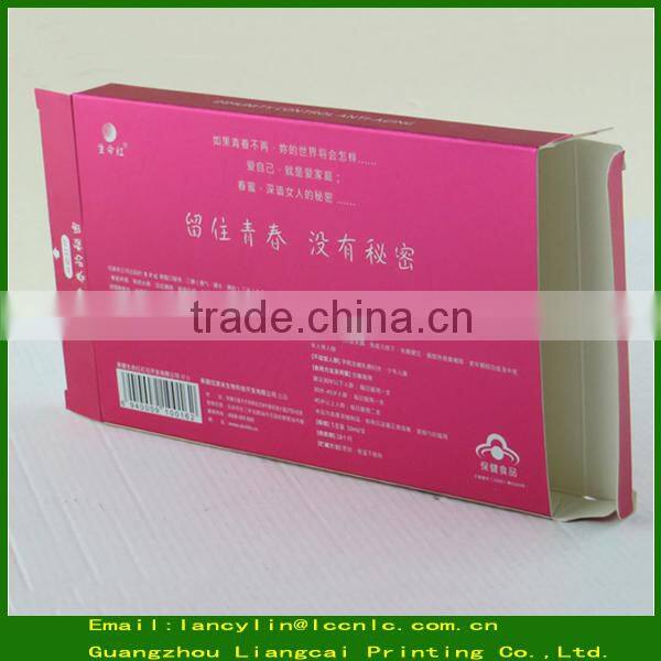 High Quality Good Design Custom Printed Paper Health Food Packaging Box