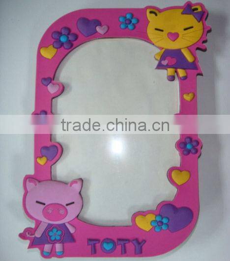 2D 3D customized pvc photo frame for pictures