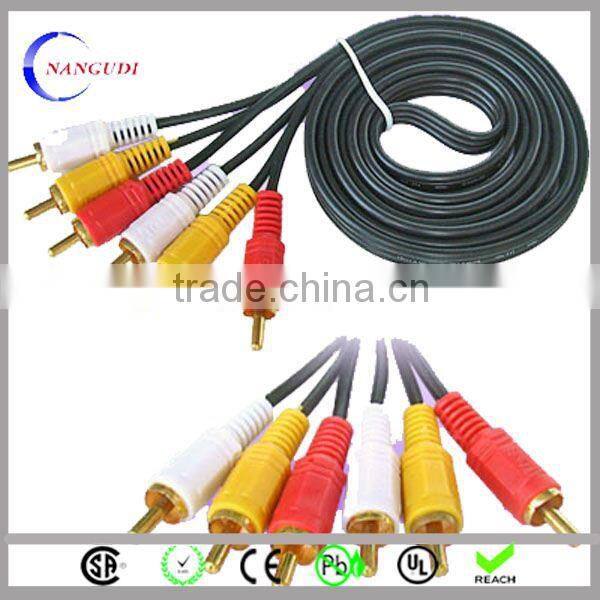 car headlight custom made 2.5mm male to 3.5mm male stereo plug audio cable