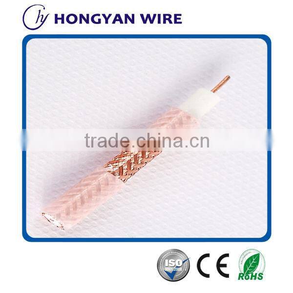 coaxial cable rg59 with power cable for CCTV(CE/ROHS/SGS/ISO),Professional cables factory in china
