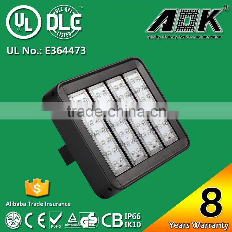 High Lumens Certified 347V Outdoor LED Tunnel Light with Intelligent System