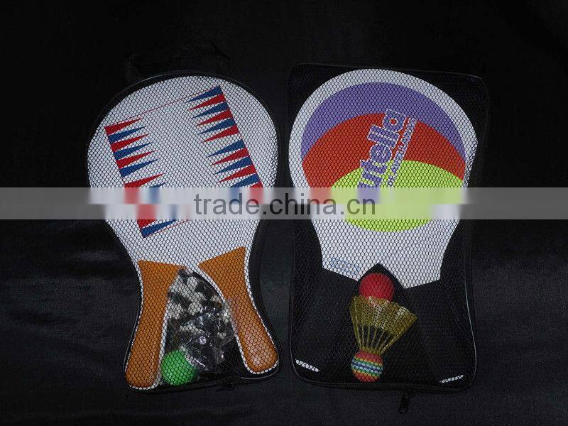 2013 Good Quality Wooden Beach Tenins Racket