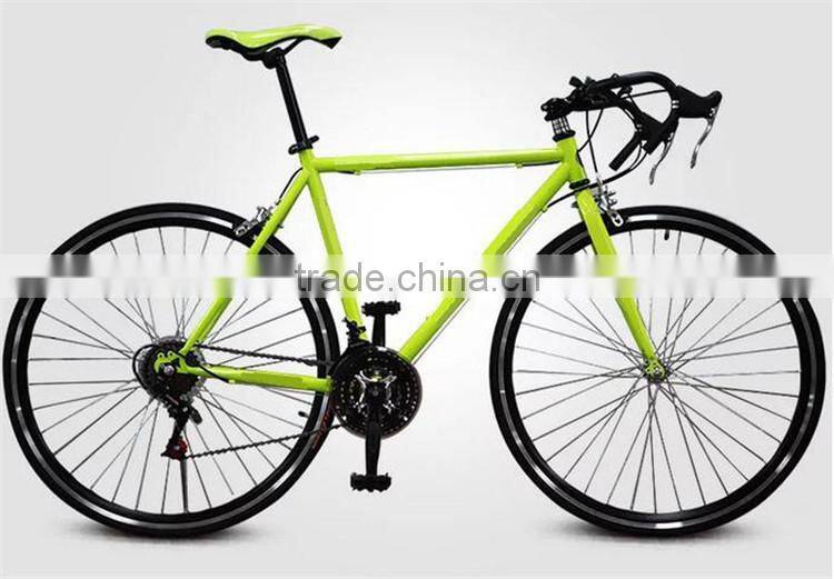 700C road bikes for sale/18 speed steel frame bike road