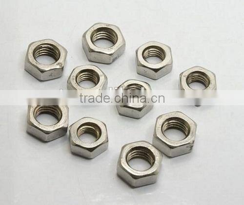 07 DIN934 Low Carbon Steel Nuts