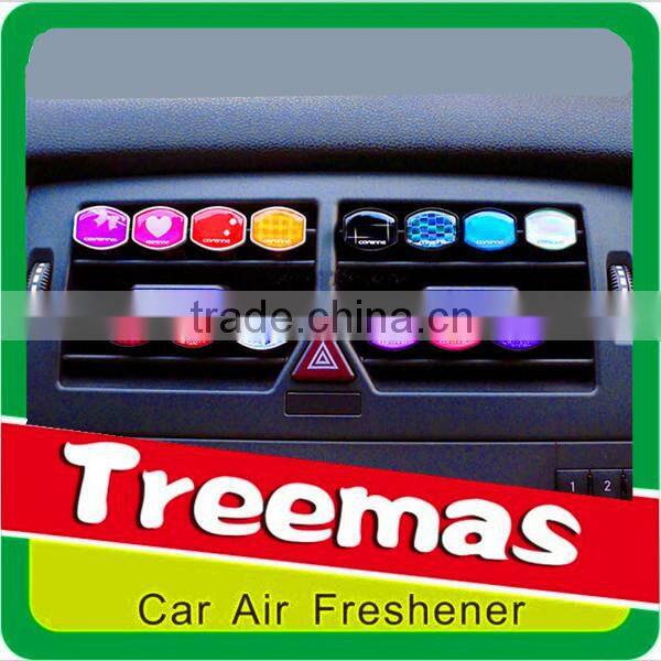 2015 hot sell& most popular car perfume for auto vent clips Y194